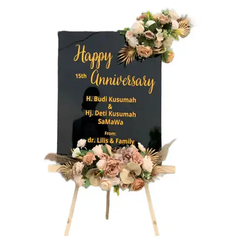 Papan Bunga Akrilik Bungur Raya